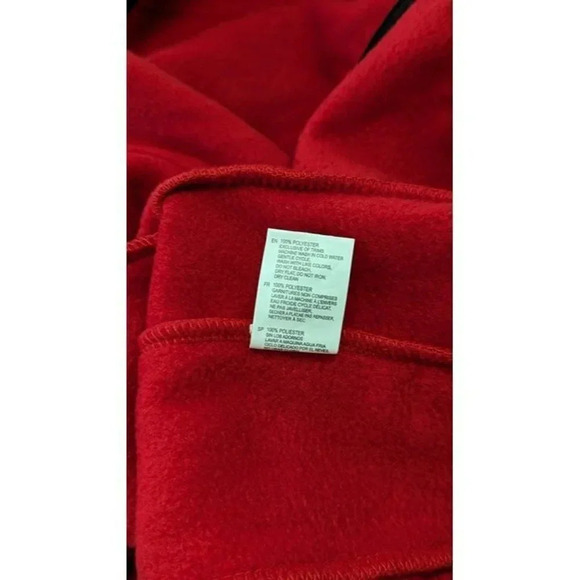 NWT Never Lose HEDGE Men's Zipper Front Fleece Jacket Red Size S (MSRP $79) - Picture 4 of 5